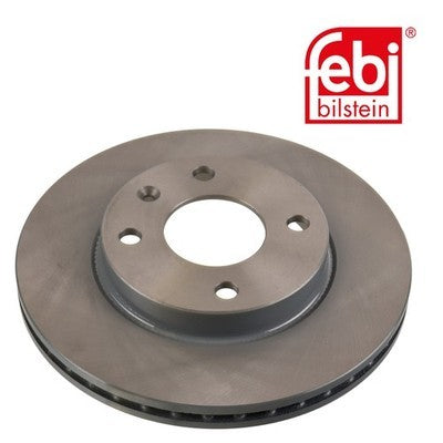 Febi 106354 Brake Disc Front High Performance Fits Vauxhall Viva 2015 - 2018