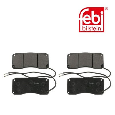 Febi 16611 Brake Pad Set Front Axle Premium Grade Durable High Performance