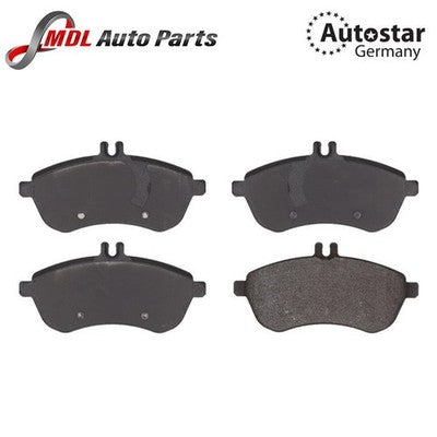 AutoStar Germany Front Brake Pads 0074205620 Mercedes C-Class E-Class CLK SLK