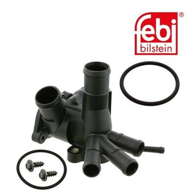 Febi 14506 Coolant Flange Plastic Premium Durable Fits VW Polo 1992 - 1994