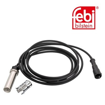 Febi 104533 ABS Sensor Front Axle Left With Bush Premium Grade High Performance