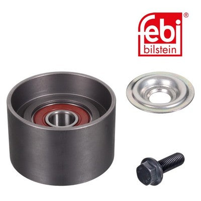 Febi 23268 Idler Pulley Metal With Screw Premium Grade High Performance