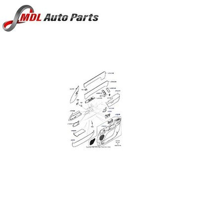 Land Rover Genuine Storage Pocket LR130678 NEW DEFENDER 2020
