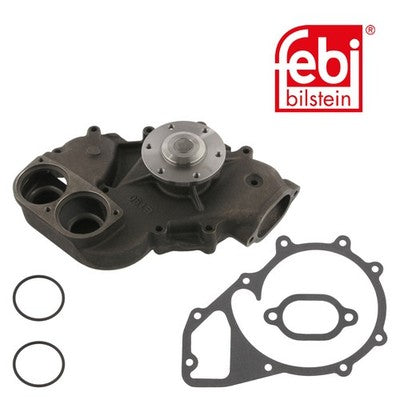 Febi 03222 Water Pump Grey Cast Iron High Performance Fits Audi A3 2003 - 2008