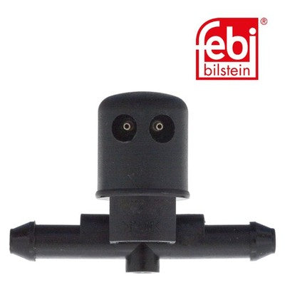 Febi 49194 Windscreen Washer Nozzle Standard Fits Vauxhall Astra 2003 - 2005