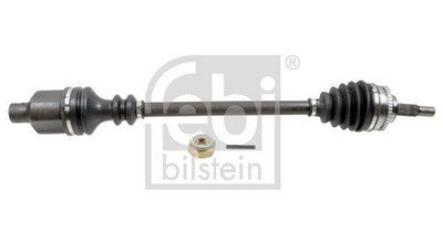 Febi 184837 Drive Shaft With Nut Front Axle Right Fits Renault Clio 2001 - 2016