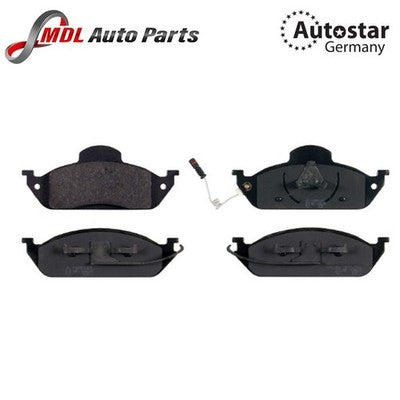 AutoStar Germany Front Brake Pads for Mercedes-Benz W163 ML270 1634200320
