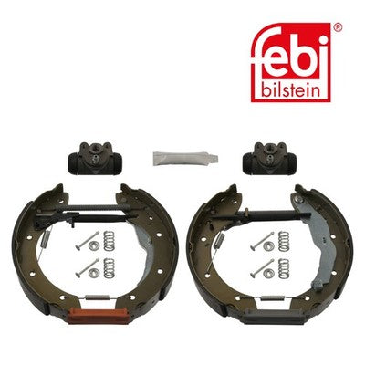Febi 37242 Brake Shoe Set Rear High Performance Fits Renault Megane 1999 - 2003