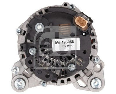 Febi 193058 Alternator With Freewheel Belt Pulley Fits Audi A1 2010 - 2015