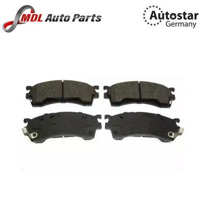 AUTOSTAR GEYT3328ZA BRAKE PAD LOW-METALLIC