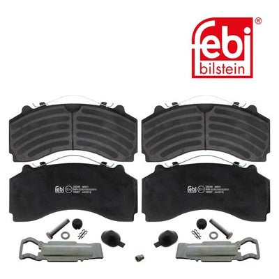 Febi 16997 Brake Pad Set With Fastening Mounting Material High Performance