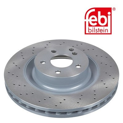 Febi 26406 Brake Disc Front Premium Fits Mercedes-Benz S-Class 2009 - 2013