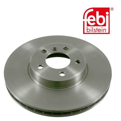 Febi 21177 Brake Disc Front Axle High Performance Fits BMW X5 2000 - 2003