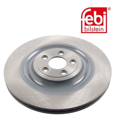 Febi 44137 Brake Disc Rear Axle Premium Fits Jaguar XJ 2009 - 2019
