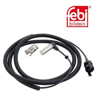 Febi 106405 ABS Sensor Rear Axle Front Axle Left With Bush High Performance