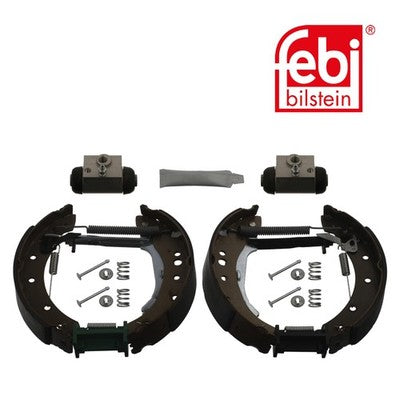 Febi 37532 Brake Shoe Set Rear High Performance Fits Peugeot 206 Van 2001 - 2009
