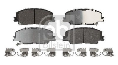 Febi 186398 Brake Pad Set With Anti Squeak Plate Fits Isuzu D-Max 2019 - 2025