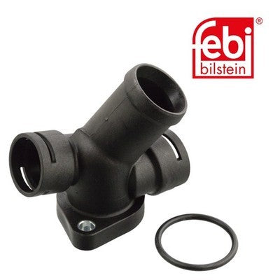 Febi 18236 Coolant Flange Plastic Premium Fits VW Transporter 1997 - 2003