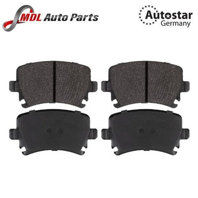 AUTOSTAR 4F0698451D BRAKE PAD LOW-METALLIC