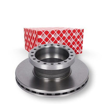 Febi 177853 Brake Disc Rear Axle Premium Grade Durable High Performance