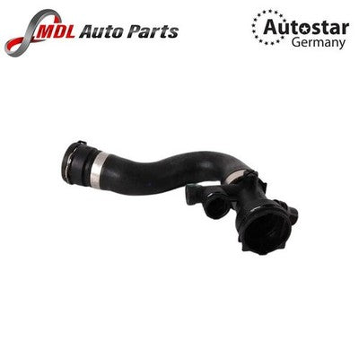 AutoStar Germany Upper Radiator Hose 17123415433 for BMW X3 E83 3.0L 2007-2010