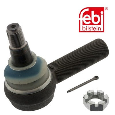 Febi 06240 Tie Rod / Drag Link End With Crown Nut Premium High Performance