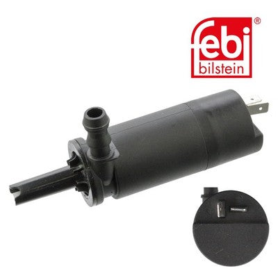 Febi 106198 Windscreen Washer Pump Standard Fits Alfa Romeo 166 1998 - 2000