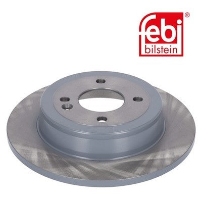 Febi 108420 Brake Disc Rear High Performance Fits Hyundai i20 2014 - 2020