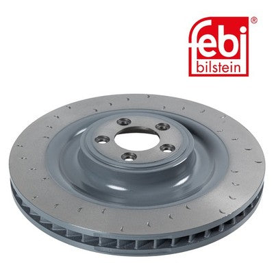 Febi 108209 Brake Disc Front Left Premium Fits Jaguar XK 2011 - 2014