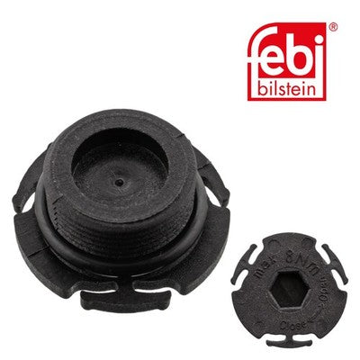 Febi 47894 Oil Drain Plug Nitrile Butadiene Rubber Fits BMW 4 Series 2014 - 2017