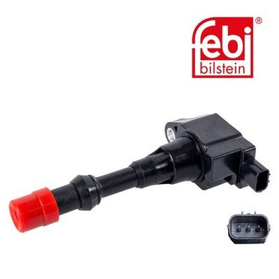 Febi 108237 Ignition Coil Reliable Spark Durable For Honda Jazz 2006 - 2008