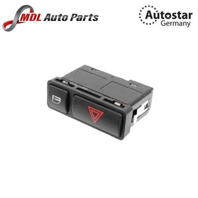 AutoStar Germany Hazard Light Switch 61318368920 for BMW E46 E53 E85 E86