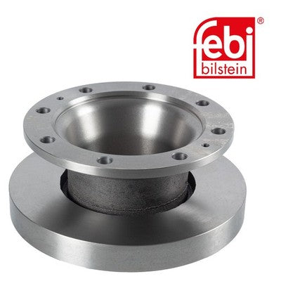 Febi 108001 Brake Disc Rear Axle With ABS Sensor Ring Premium High Performance