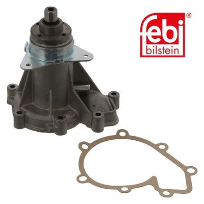 Febi 01658 Water Pump Cast Aluminium Premium Fits Mercedes-Benz 190 1983 - 1989