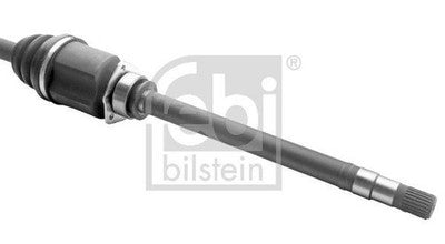 Febi 193598 Drive Shaft With Nut Front Axle Right Fits Fiat Doblo 2005 - 2010