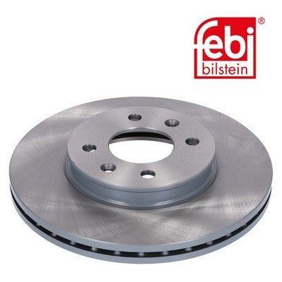 Febi 108447 Brake Disc Front High Performance Fits Hyundai Accent 2010 - 2017