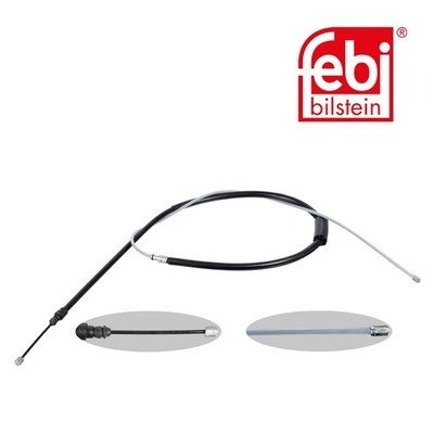 Febi 101815 Brake Cable Left Rear Right Durable Fits Renault Megane 2006-2010