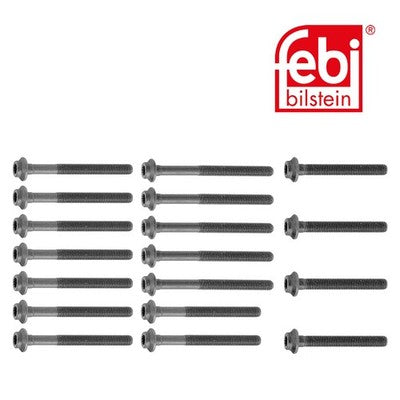 Febi 10231 Cylinder Head Bolt Set Premium Fits Audi A4 Allroad 2013 - 2016