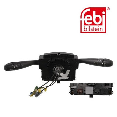 Febi 34809 Steering Column Switch Assembly Plastic Fits Peugeot 206 1999 - 2000