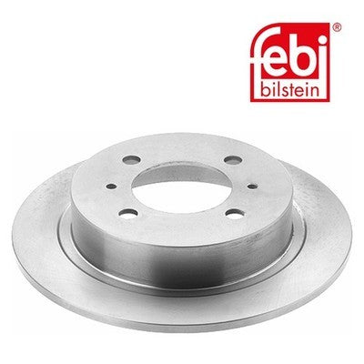 Febi 15893 Brake Disc Rear High Performance Fits Nissan Sunny 1990 - 1995