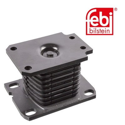 Febi 102463 Spring Cushion Front Axle Right Rear Axle Left Elastomer Premium