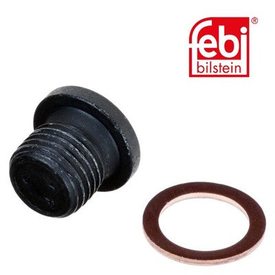 Febi 171173 Oil Drain Plug Steel Female Hex Fits Porsche Panamera 2013 - 2016