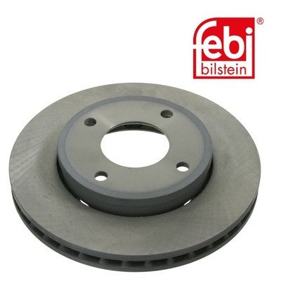 Febi 22835 Brake Disc Front High Performance Fits Smart Forfour 2004 - 2006