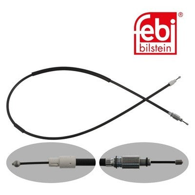 Febi 36935 Brake Cable Left Rear Right Durable Fits Porsche Cayenne 2002-2007