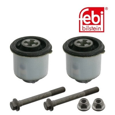 Febi 40631 Axle Beam Mounting Kit Rear LH RH Plastic Fits Ford Fiesta 2007-2009