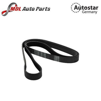 AutoStar Germany V-Ribbed Belt 03C260849A VW Golf, Jetta, Beetle, Tiguan 1.4 TSI