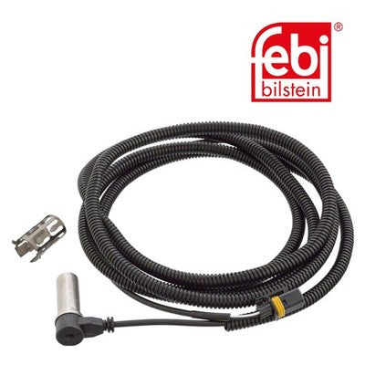 Febi 106321 ABS Sensor Front Axle Left Right With Bush Premium High Performance