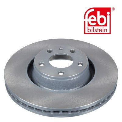 Febi 26647 Brake Disc Front Axle Premium Fits Audi A6 2008 - 2011