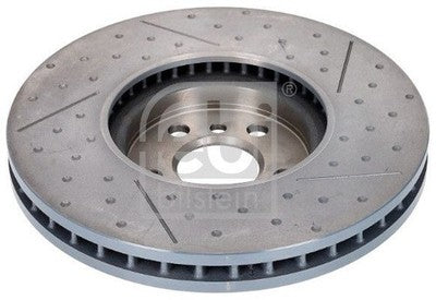 Febi 185854 Brake Disc Vented Front Coated Surface Fits Mini Mini 2014 - 2025