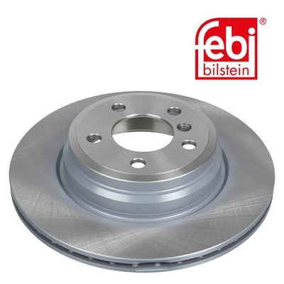 Febi 43907 Brake Disc Rear Axle Premium Fits BMW 3 Series 2013 - 2019